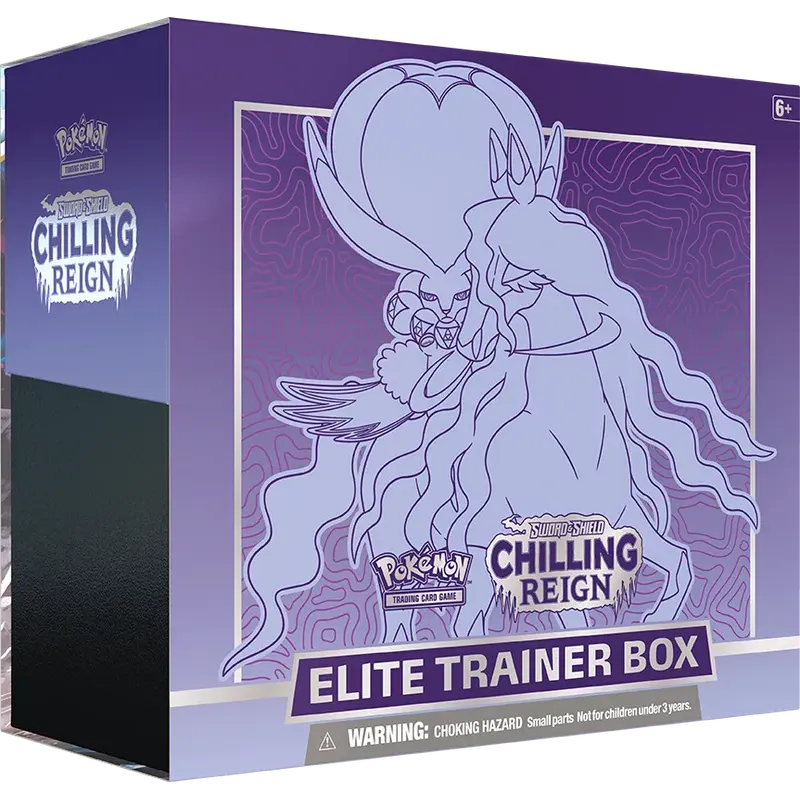 Chilling Reign Elite Trainer Box — Shadow Rider Calyrex