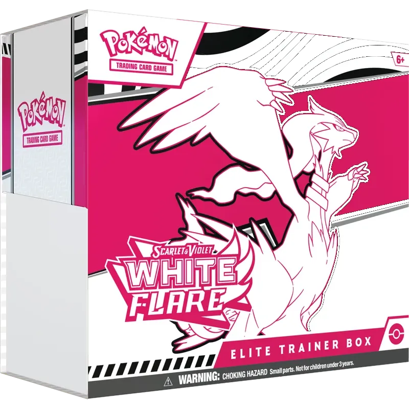 White Flare Elite Trainer Box